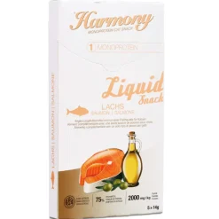 Harmony Cat Monoprotein Liquid Snack Lachs 5x14g