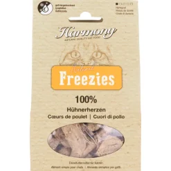 Harmony Cat Natural Freezies Hühnerherzen 40g