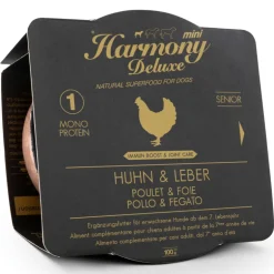Harmony Dog Deluxe Mini Senior Huhn & Leber Nassfutter 100g