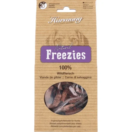 Harmony Dog Natural Freezies Wildfleisch 80g