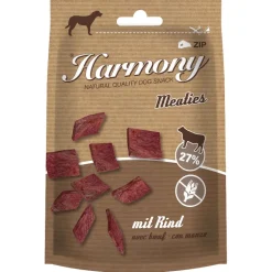 Harmony Dog Natural Hundesnacks Meaties mit Rind 60g
