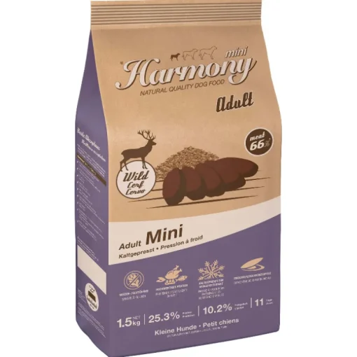 Harmony Dog Natural Mini Adult Rotwild & Reis