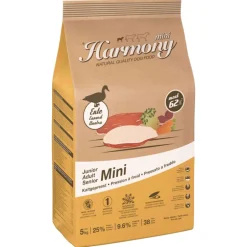 Harmony Dog Natural Mini Kaltgepresstes Hundefutter Ente