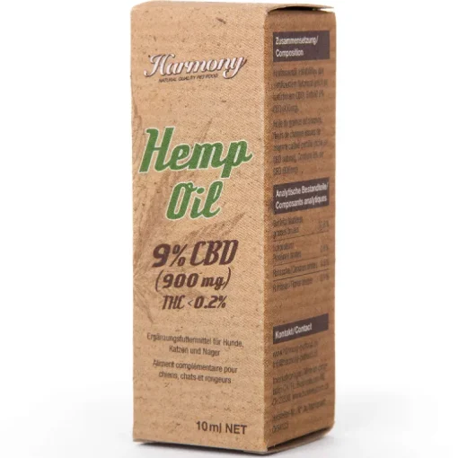 Harmony Pet Natural Hemp-Oil 9% 10ml