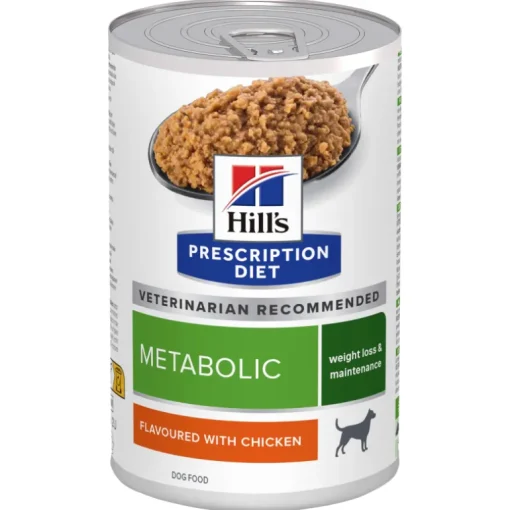 Hill's Vet Hundefutter Prescription Diet Metabolic Huhn  12x370g