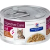 Hill's VET Katze Nassfutter Prescription Diet i/d Digestive Care Huhn & Gemüse 24x82g