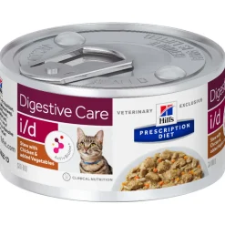 Hill's VET Katze Nassfutter Prescription Diet i/d Digestive Care Huhn & Gemüse 24x82g