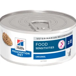Hill's VET Katze Nassfutter Prescription Diet z/d Food Sensitivities 24x156g