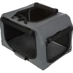 Hundebox Mobile Kennel Easy grau