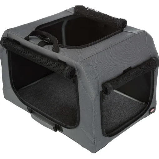 Hundebox Mobile Kennel Easy grau