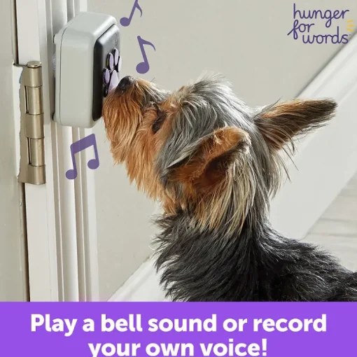 Hunger For Words Talking Pet Tierklingel