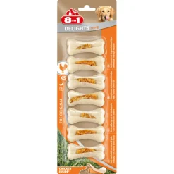 8in1 Delights Kauknochen Strong XS 140g 7 Stück
