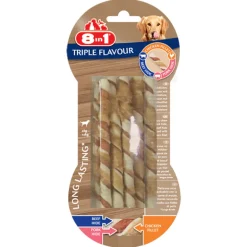 8in1 Kausnacks Triple Flavour Twists 10Stk. 113g