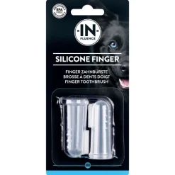 In-Fluence Finger-Zahnbürste aus Silikon für Hunde & Katzen 2Stk.