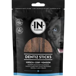 In-Fluence Hundesnack Dentiz Sticks Hirsch 70g