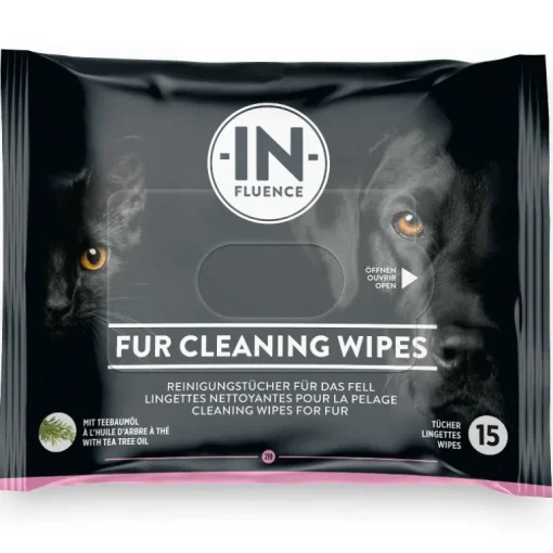In-Fluence Reinigungstücher Fell CleaningWipes Teebaumöl