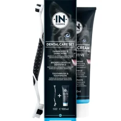 In-Fluence Zahncreme & Zahnbürste Set für Hunde