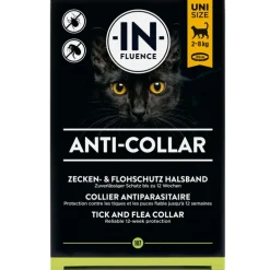 In-Fluence Zecken-, Flohhalsband Katze 35cm