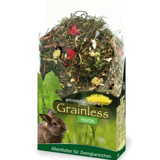 JR Grainless Herbs Zwergkaninchen 400g