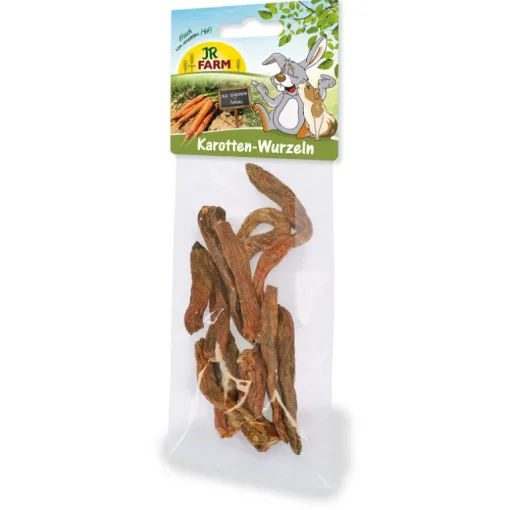 JR Snack für Nager & Zwergkaninchen Karotten-Wurzeln 50g