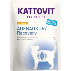 Kattovit Katzenfutter Aufbaukur mit Huhn 24x85g
