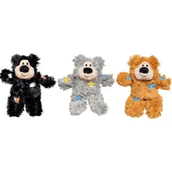 KONG Cat Softies Patchwork Bear