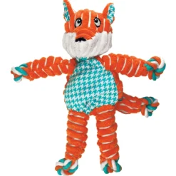 KONG Hundespielzeug Floppy Knots Fox S/M 24cm