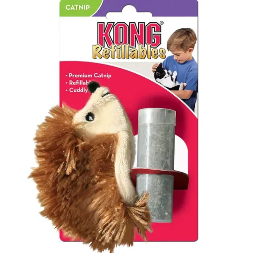 KONG Katzenspielzeug Refillables Hedgehog
