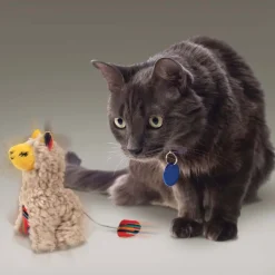 KONG Katzenspielzeug Softies Buzzy Llama mit Catnip
