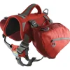 Kurgo Hunderucksack Baxter rot