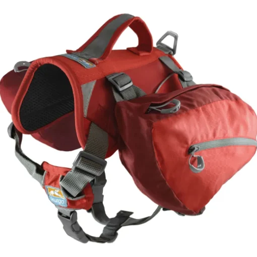Kurgo Hunderucksack Baxter rot