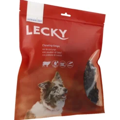 Lecky Chewing-Strips mit Rinderlunge 5Stk.