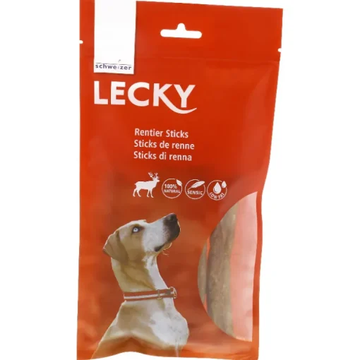 Lecky Rentier Sticks 100g Hundekausnack