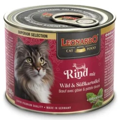 Leonardo Katzenfutter Adult Superior Rind 6x200g