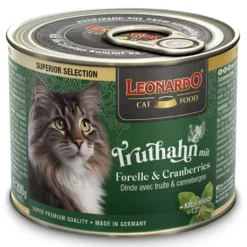 Leonardo Katzenfutter Adult Superior Truthahn 6x200g