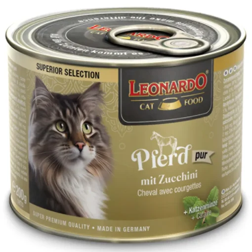Leonardo Katzenfutter Adult Superior Pferd 6x200g