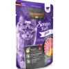 Leonardo Katzenfutter Senior Kalb Pur 16x85g