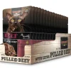 Leonardo Nassfutter verschiedene Sorten mit pulled Beef 16x70g im Beutel