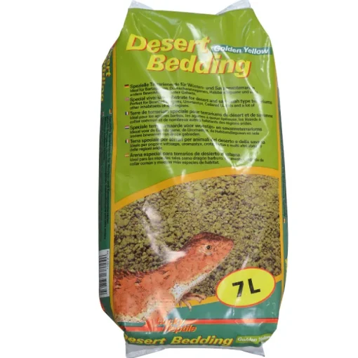 Lucky Reptile Terrarienerde Desert Bedding Golden Yellow