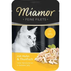 Miamor Feine Filets mit Huhn & Thun 24x100g
