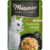 Miamor Katzenfutter Feine Filets Thunfisch & Gemüse in Sauce 100g