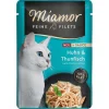 Miamor Katzenfutter Feine Filets Huhn & Thunfisch in Sauce 24x100g