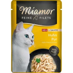 Miamor Katzenfutter Feline Filets Huhn in Sauce 100g