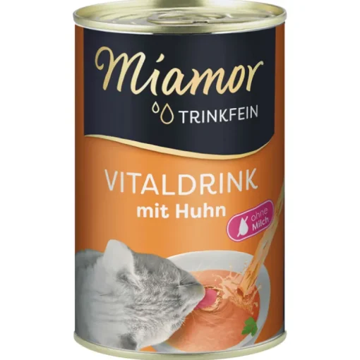Miamor Trinkfein Vitaldrink für Katzen mit Huhn 135ml