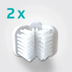 Mira-Pet 3-seitiger Bürstenkopf für Ultraschallzahnbürste 2Stk.