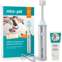 Mira-Pet Ultraschall Zahnreinigung Starter-Set für Hunde