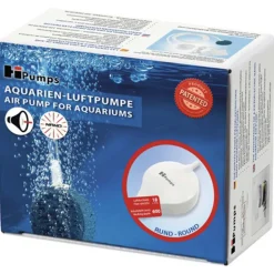 Nano Luftpumpe Piezo rund weiss 18l/h