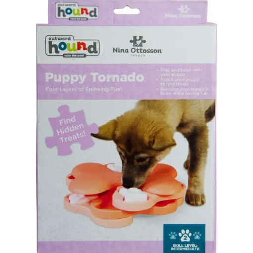 Nina Ottosson Intelligenzspielzeug Puppy Tornado pink