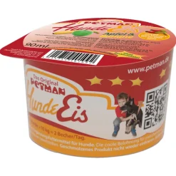 Petman Hundeeis Joghurt Apfel, Banane & Hagebutten 90ml