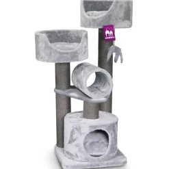 Petrebels Katzenbaum Sweet Petite Cabin 125 grau